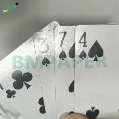 Giấy bìa trắng trơn có thể in được cho thẻ bài sở thích độ bóng cao