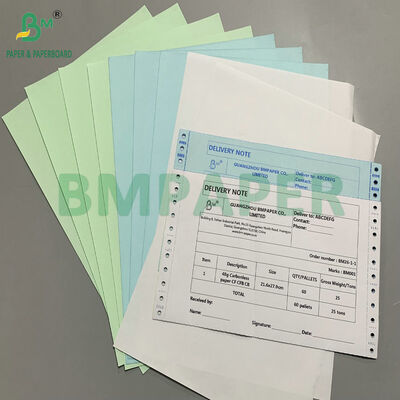 NCR giấy sao chép không cacbon 8.5 "x 11" giấy trắng / Canary / hồng lý tưởng cho hóa đơn & biên lai