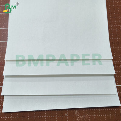 Giấy bọc hình nón kem trắng loại thực phẩm giấy cơ sở cho tay áo / bao bì hình nón