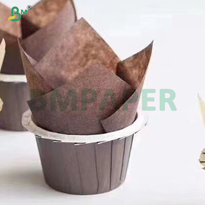 40gm an toàn thực phẩm cà phê cao cấp giấy muffin Liner cho nướng