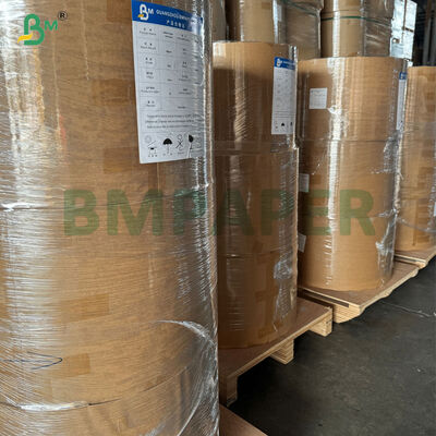 70-85g 100% bột gỗ nguyên chất Giấy kraft nâu chống rách Bột / Giấy đóng gói xi măng