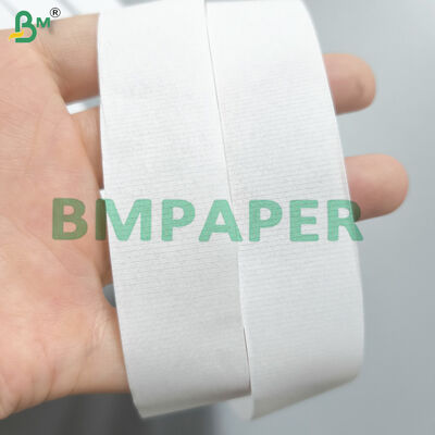 Giấy cuộn thuốc lá có gân Chiều rộng 30 mm Giấy gói thuốc lá công nghiệp màu trắng 25gsm