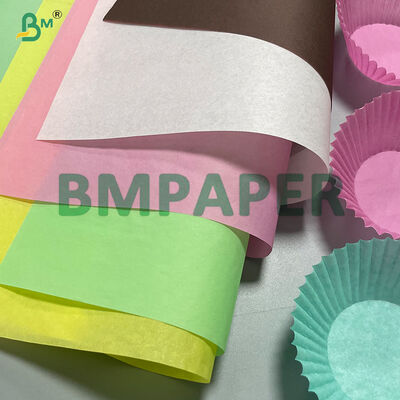 35g 38g 40g 45g Không dính lớp phủ màu Muffin Bake Liner giấy