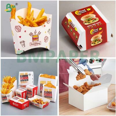 Bộ 6 Khảm chống mỡ 275g 300g cho đóng gói khoai tây chiên