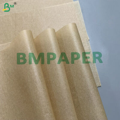12 "x100ft Không thấm mỡ Không tẩy trắng 30gsm 40gsm Giấy da cuộn silicon chống dính