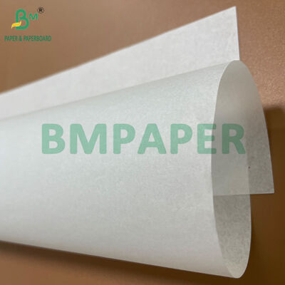 Mượt tốt 40GSM Jumbo Roll giấy chống mỡ màu trắng để bọc bánh sandwich