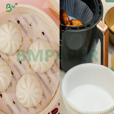 40g FDA Food Grade Hai mặt silicone phủ lò & Air Fryer giấy nướng