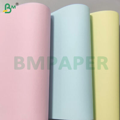 Cuộn giấy sao chép NCR 75gsm/80gsm CF CB CFB với nhiều màu sắc