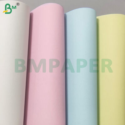 Cuộn giấy sao chép NCR 75gsm/80gsm CF CB CFB với nhiều màu sắc