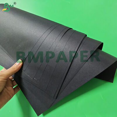 Cuộn giấy kraft đen 80gsm 90gsm dùng để gói hoa 48 inch x 100 feet