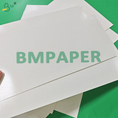 300gm + 15g PE phủ giấy hộp ăn trưa màu trắng để đóng gói thức ăn nhanh 400 x 500mm