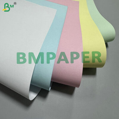 Giấy cuộn và giấy tờ không carbon 75gsm 80gsm cho hóa đơn, biên lai và tài liệu văn phòng
