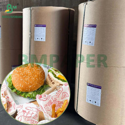 Giấy bọc bánh hamburger màu trắng chống mỡ Jumbo Rolls Kit 4 Kit 5