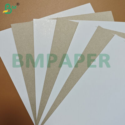 Giấy bìa duplex 0.5mm bền, tráng một mặt có mặt sau màu xám