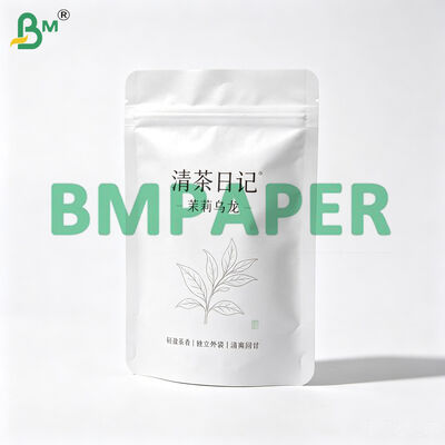 Giấy tráng bóng một mặt C1S 80gsm dùng cho bao bì ngoài túi trà