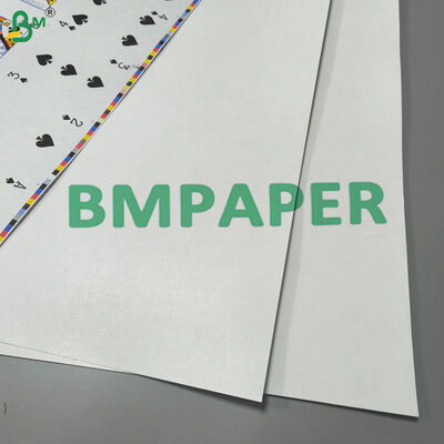 Linen Texture Opague chống giả mạo Black Core Poker Cardstock