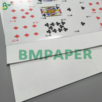 310gsm Linen Embossed Blue Core Thẻ chơi Stock Không nhìn qua cho cao cấp - kết thúc bài poker