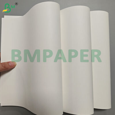 Cuộn giấy kraft trắng cường độ cao 120gsm cho túi mua sắm