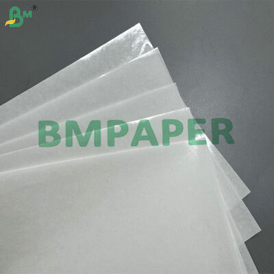 Food Grade PE Coated White Kraft Paper 30-60gsm Base with 9-15g PE Coating Waterproof Greaseproof for Food Wrapping