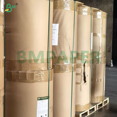 FDA 60-90g Brown Kraft Paper Rolls cho bao bì túi ngũ cốc