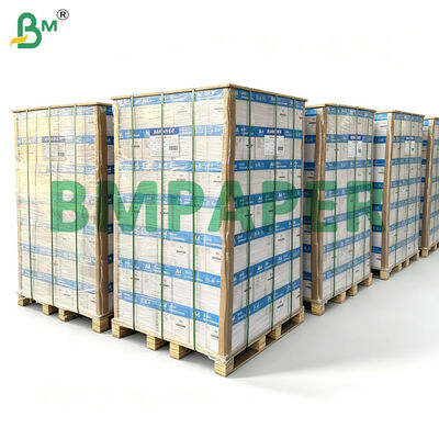 2/3 Lớp giấy không cacbon NCR, trên trắng giữa vàng dưới màu hồng, kích thước A4, 65gm 70gm