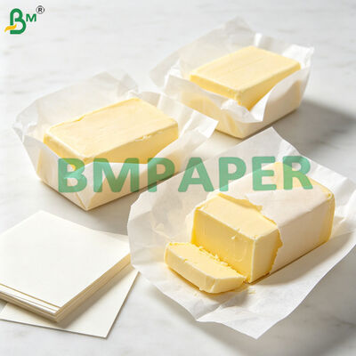 45g papel de envolver a prueba de grasa para envolver mantequilla / envasado de margarina
