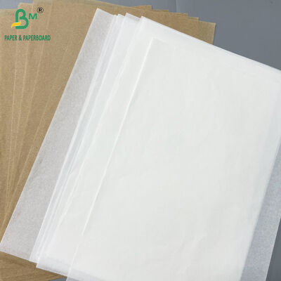 40g chống dầu hamburger giấy chống mỡ màu trắng và nâu để bọc thức ăn nhanh